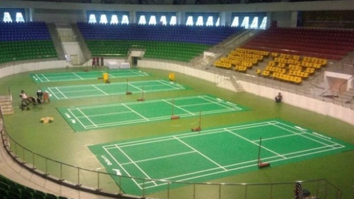 Ini Eks Venue PON Riau 2012 yang Mulai Diperbaiki Ini Eks Venue PON Riau 2012 yang Mulai Diperbaiki