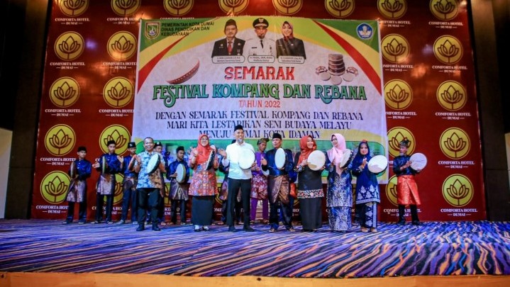 Festival Kompang dan Rebana, Pemko Dumai Bertekad Lestasikan Budaya Melayu