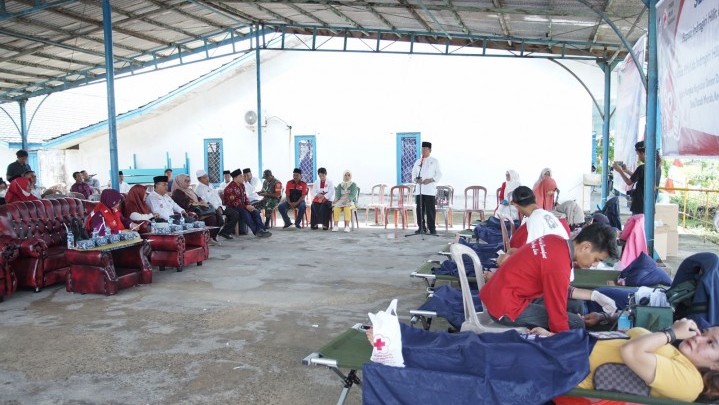 Donor Darah di Kuala Enok Inhil, Bantu Cukupi Stok di PMI Donor Darah di Kuala Enok Inhil, Bantu Cukupi Stok di PMI