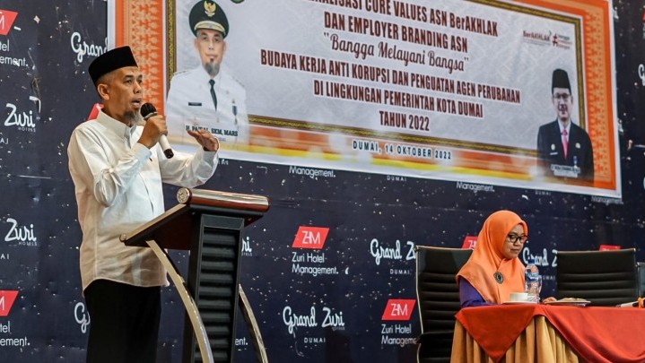 Wako Dumai Tegaskan Peran Pelayanan ASN