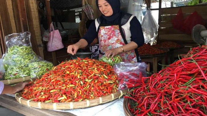 Kadisperindag Pekanbaru Sebut Kenaikan Harga Cabai Merah Belum Signifikan