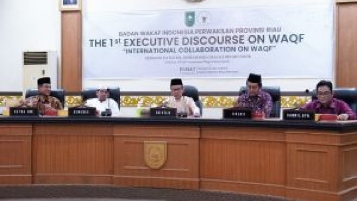 BWI Riau Taja Diskusi Esksekutif Guna Optimalkan Pengelolaan Wakaf