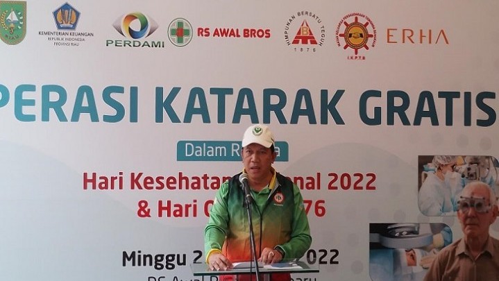 Operasi Katarak Gratis untuk Ratusan Masyarakat Riau di HKN 2022 Operasi Katarak Gratis untuk Ratusan Masyarakat Riau di HKN 2022