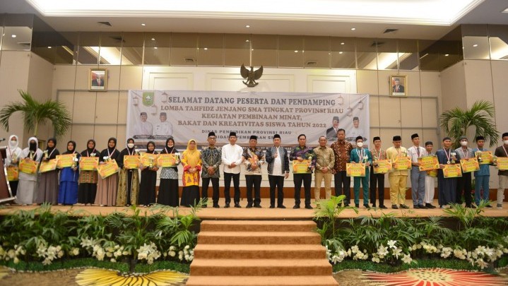 Lomba Tahfidz Tingkat SMA se-Riau, Berikut Para Pemenangnya