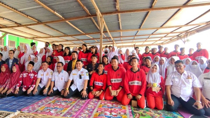 Karang Taruna Riau Gelar Karang Taruna Go to School di Kabupaten Rokan Hilir