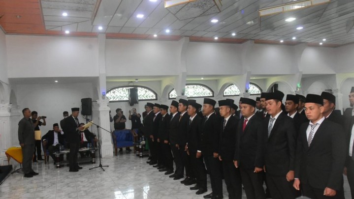 Dilantik, Ini Nama-nama Panwascam Pemilu se-Kabupaten Bengkalis