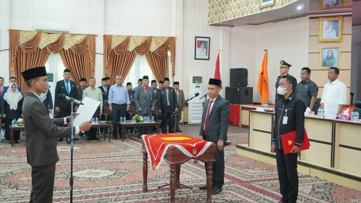 Panwascam Pemilu se Rokan Hilir Dilantik, Diminta Segera Konsolidasi Panwascam Pemilu se Rokan Hilir Dilantik, Diminta Segera Konsolidasi