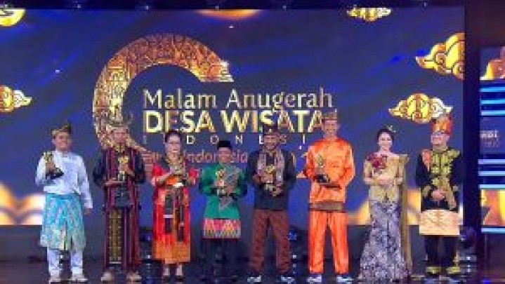 Ajang Anugerah Desa Wisata Kategori Kelembagaan, Desa Dayun Siak Raih Juara 1