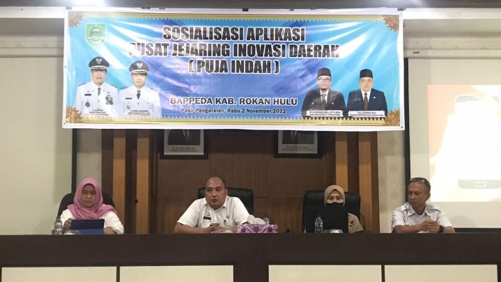 Aplikasi Puja Indah Kemendagri Diperkenalkan di Pemkab Rohul
