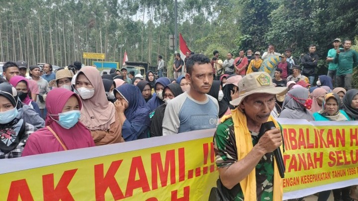 Puluhan Tahun Diabaikan RAPP, Warga Subarak Demo dan Ancam Duduki Lahan