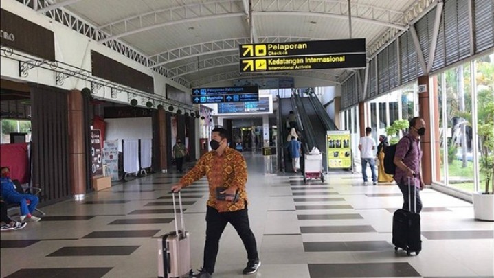 Wisman Masuk Riau Melalui Bandara SSK II Pekanbaru hanya 9,28 Persen