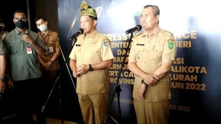 Mendagri Tito Beri Arahan Penting pada Pemda di Riau