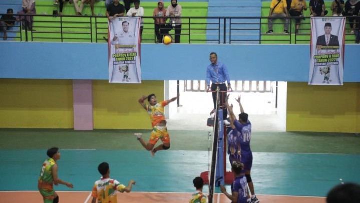 Perolehan Medali Sementara Porprov Riau, Bengkalis dan Pekanbaru Bersaing ketat