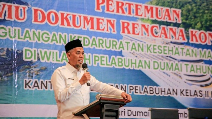 Penanggulangan KKM, KKP Dumai Kumpulkan Puluhan Orang Lintas Sektor Penanggulangan KKM, KKP Dumai Kumpulkan Puluhan Orang Lintas Sektor