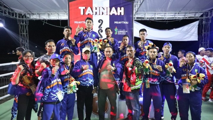 Porprov Riau 2022, Atlet Muay Thai Siak Bawa Pulang 14 Medali