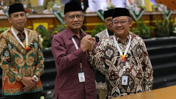 Haedar Nashir-Abdul Mu'ti Kembali Terpilih Pimpin Muhammadiyah, PBNU: Duet yang Sudah Teruji