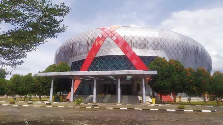 Usai Diperbaiki, Hall Beladiri Eks PON Riau Diserahkan Kembali ke Dispora
