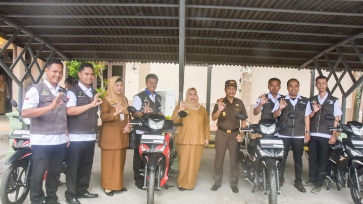 Di Bengkalis, Pendamping PKH Dapat Motor Operasional Di Bengkalis, Pendamping PKH Dapat Motor Operasional