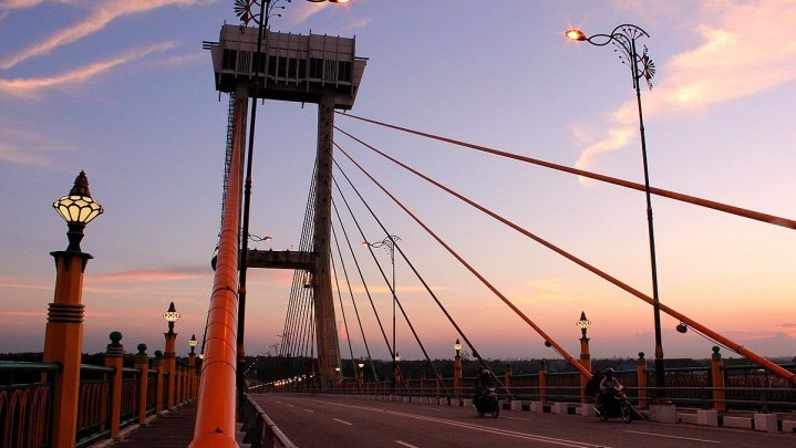 Khusus untuk Tamu dan Peserta Tour de Siak, Lift Jembatan Sultanah Dibuka Khusus untuk Tamu dan Peserta Tour de Siak, Lift Jembatan Sultanah Dibuka