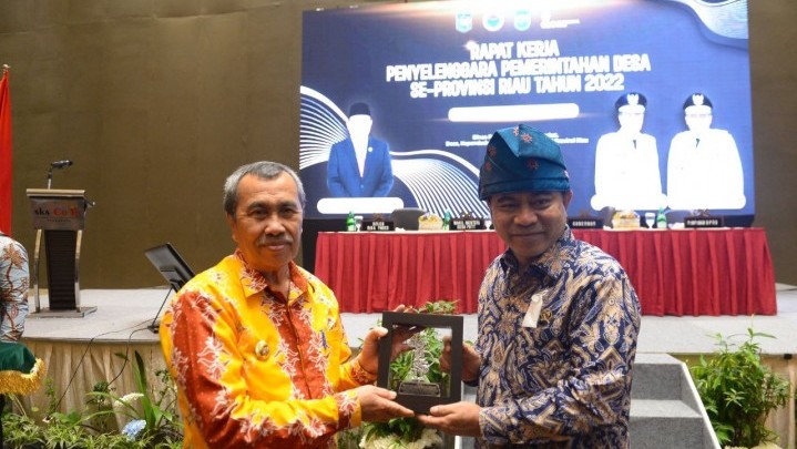 Perkembangan Desa di Riau Dipuji Wamendes