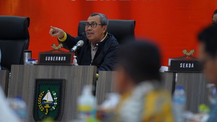 Menurut Gubri Syamsuar Program Gernas Bagus untuk Pertumbuhan Ekonomi Riau