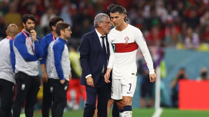 Tak Terima Diganti, Ronaldo Teriak ke Arah Bangku Cadangan Portugal