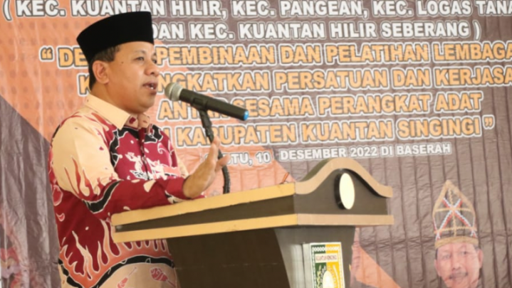 Pembekalan Diberikan pada Ratusan Pemangku Lembaga Adat di Kuansing Pembekalan Diberikan pada Ratusan Pemangku Lembaga Adat di Kuansing
