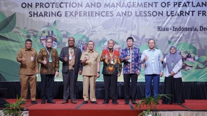 Penanganan Lahan Gambut di Riau Ditinjau Perwakilan Berbagai Negara