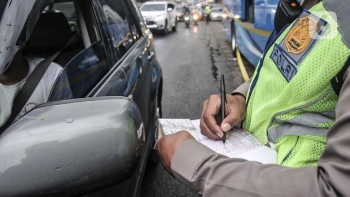 Di Batam Kembali Terapkan Tilang Manual