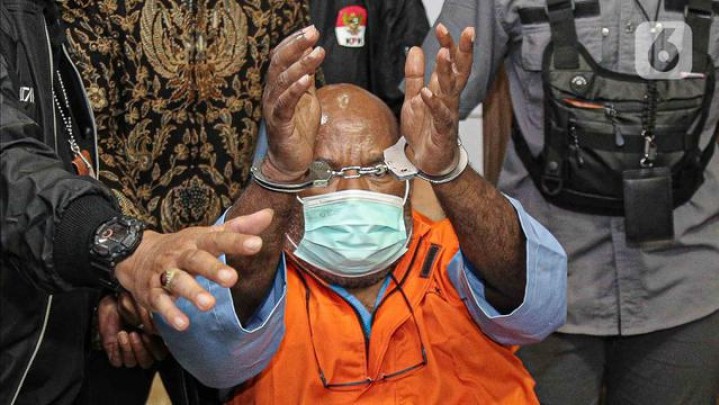 Lukas Enembe Ditangkap, Seperti Ini Sikap Partai Demokrat Lukas Enembe Ditangkap, Seperti Ini Sikap Partai Demokrat