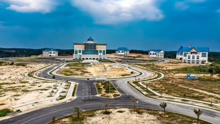 Pembangunan Komplek Perkantoran Pemko Pekanbaru di Tenayan Dihentikan Sementara