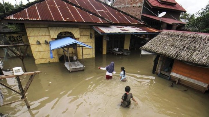 Banjir di Aceh Utara Rendam 54 Desa, Ribuan Warga Mengungsi