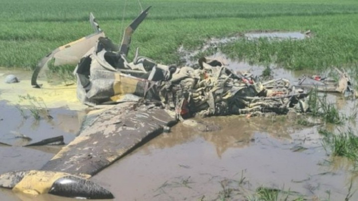 Pesawat Latih AU Jatuh, Dua Pilot Meninggal Pesawat Latih AU Jatuh, Dua Pilot Meninggal