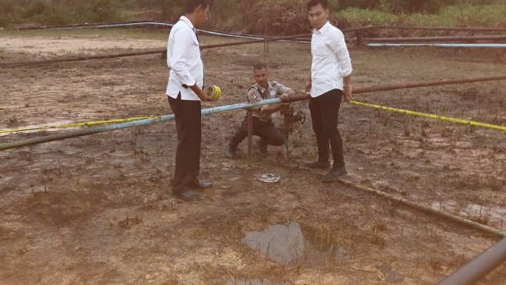 Ledakan di Sumur Minyak PT BSP, Satu Pekerka Tewas Ledakan di Sumur Minyak PT BSP, Satu Pekerka Tewas