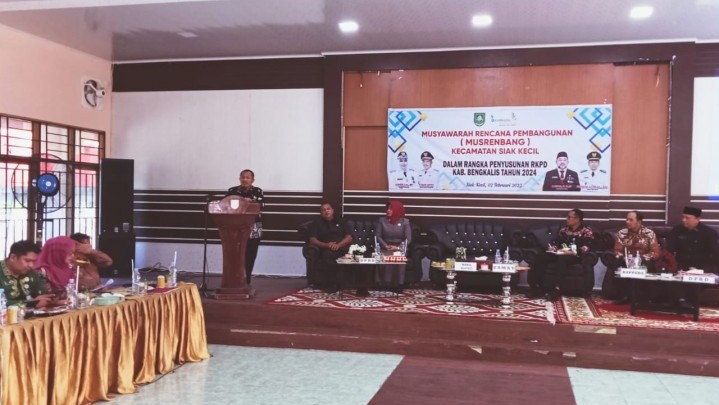 Musrenbang Kecamatan Siak Kecil, Sektor Pertanian Jadi Prioritas Musrenbang Kecamatan Siak Kecil, Sektor Pertanian Jadi Prioritas
