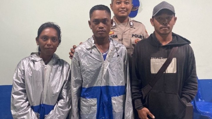 Ditpolairud Polda Kepri Pulangkan Tiga Nelayan Ditangkap Malaysia