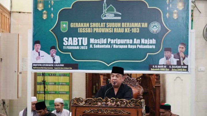 GSSB Pemprov Riau Berlanjut, Kali Ini di Masjid An Najah Kecamatan Bukit Raya