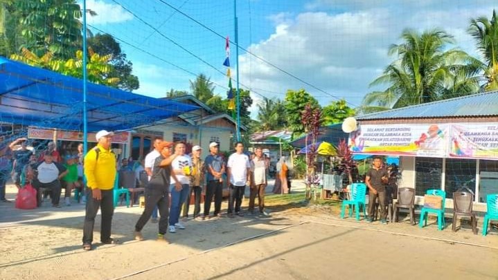 Dusun II Tanjung, Desa Gobah Gelar Open Turnamen GTC CUP Volly Ball Tahun 2023