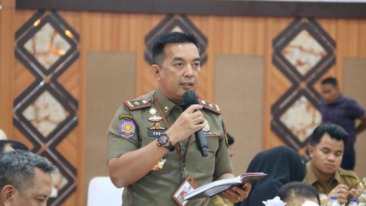 Satpol PP Pekanbaru Klaim Penertiban Bangunan Ilegal di Jalan Subrantas Terus Berlangsung