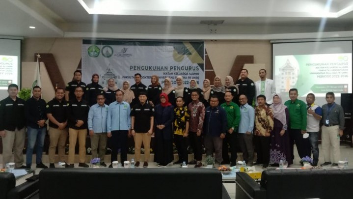 Pengurus IKA-Fakultas Kedokteran Universitas Riau 2022-2026 Dikukuhkan
