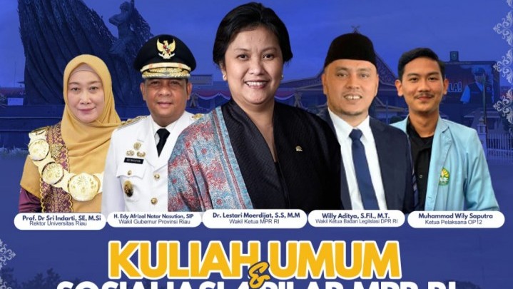 Wakil Ketua MPR RI Akan Hadiri Olimpiade PPKn ke-12 Unri Bulan Depan,