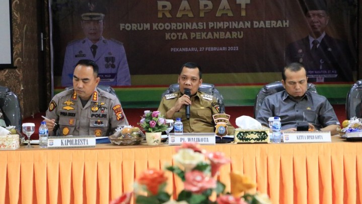 Rapat Forkopimda Pekanbaru, Inflasi Salah Satu Bahasan Penting