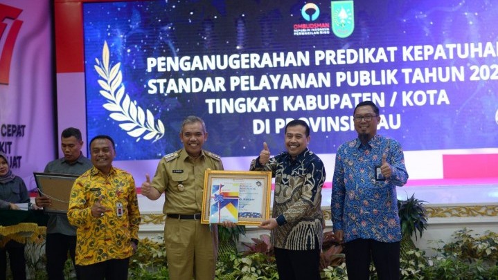 Predikat KSPP Ombudsman RI Hanya Diterima 6 Kabupaten Kota di Riau