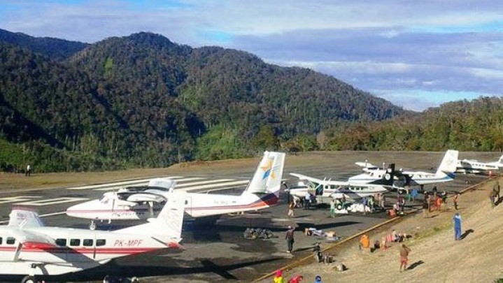 KKB Berulah Lagi, Tembaki Bandara Bilorai Intan Jaya