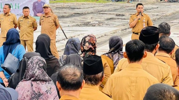 Kios Pasar Cik Puan Kembali Dibangun
