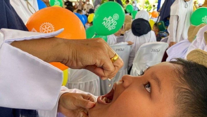 Capaian Vaksinasi Polio di Pekanbaru Terendah se Riau Capaian Vaksinasi Polio di Pekanbaru Terendah se Riau