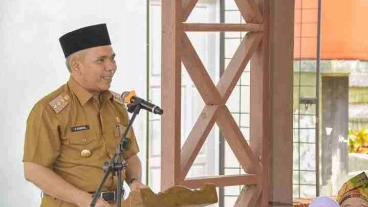 Pj Bupati Kampar Respons Abrasi Sungai Subayang