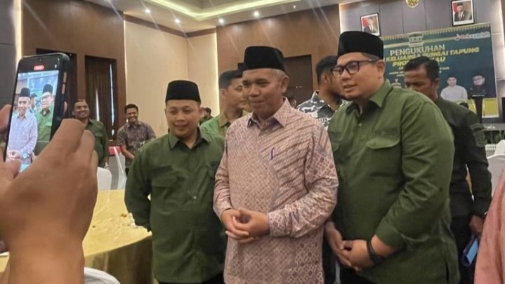 Hadir di Pelantikan IKST Riau, PJ Bupati Kamsol Kecewa Camat Tapung Tidak Hadir