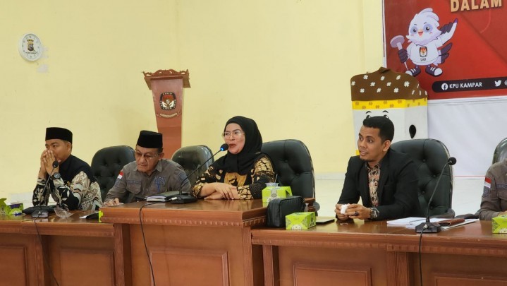 Berikut Hasil Sosialisasi KPU Kampar Tentang Daerah Pemilihan dan Alokasi Kursi di Pemilu 2024