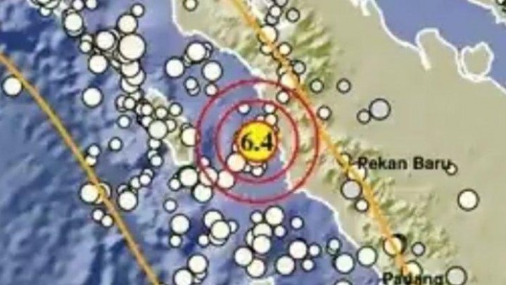 Gempa Berpusat di Sumut, Dirasakan Kuat Hingga ke Sumbar Gempa Berpusat di Sumut, Dirasakan Kuat Hingga ke Sumbar